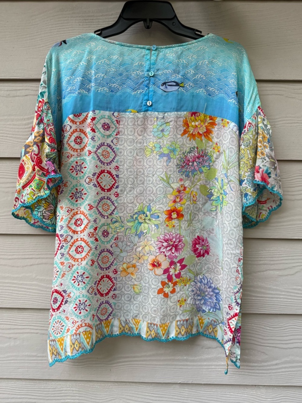 Johnny was Belize Eloise floral collage top - Picture 11 of 11